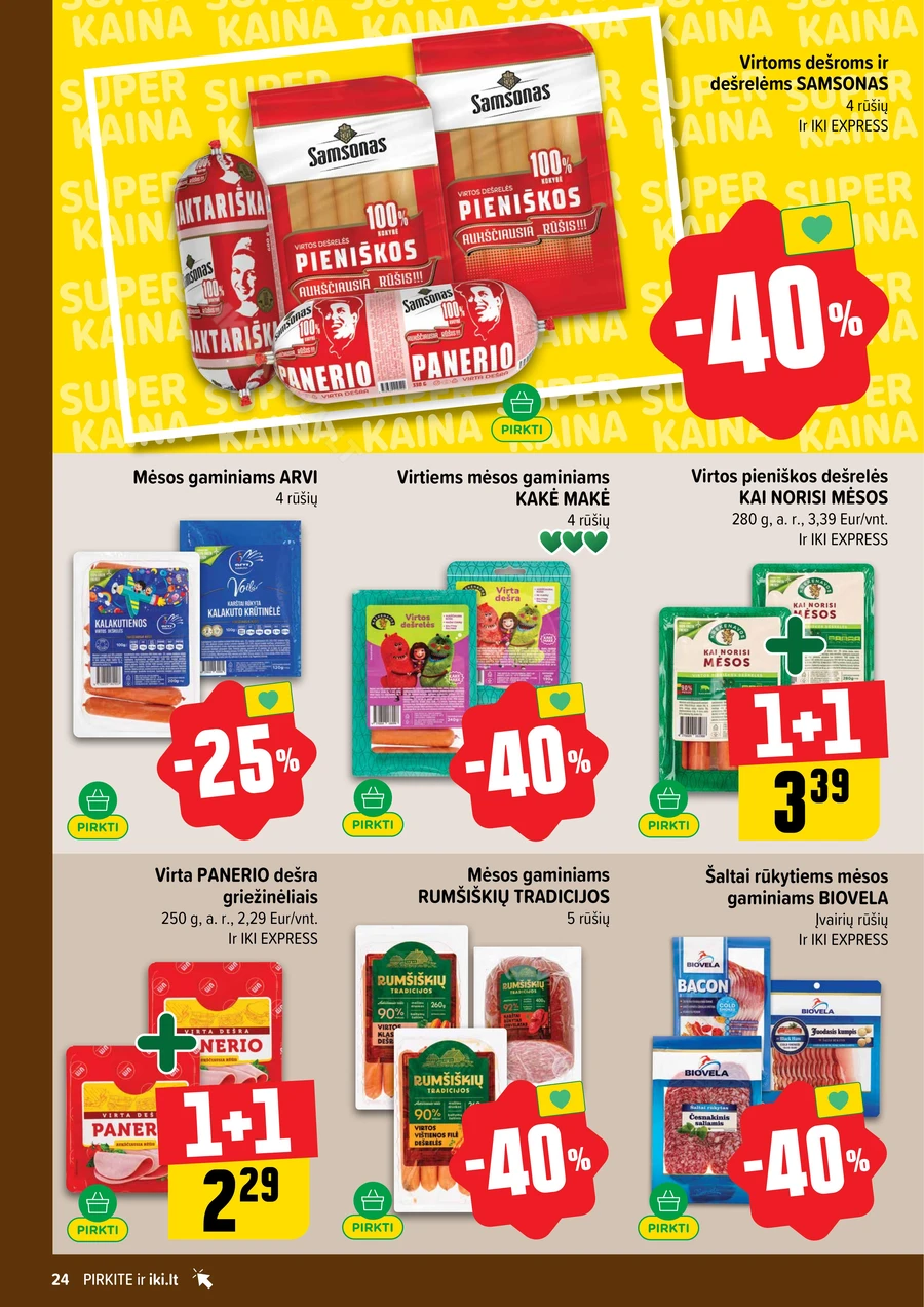 IKI SAVAITĖLĖ akcijų leidinys Nr. 20 puslapis 24