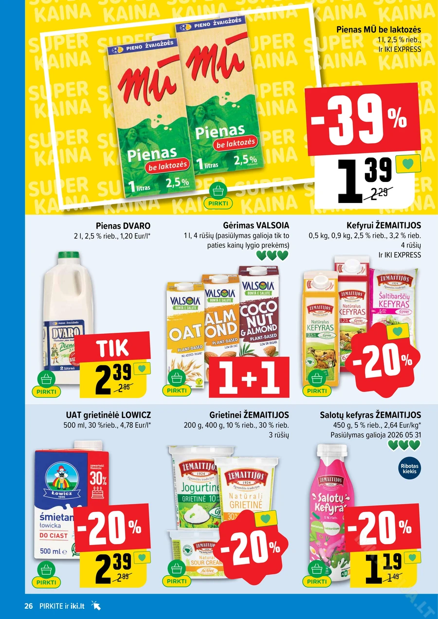 IKI SAVAITĖLĖ akcijų leidinys Nr. 20 puslapis 26