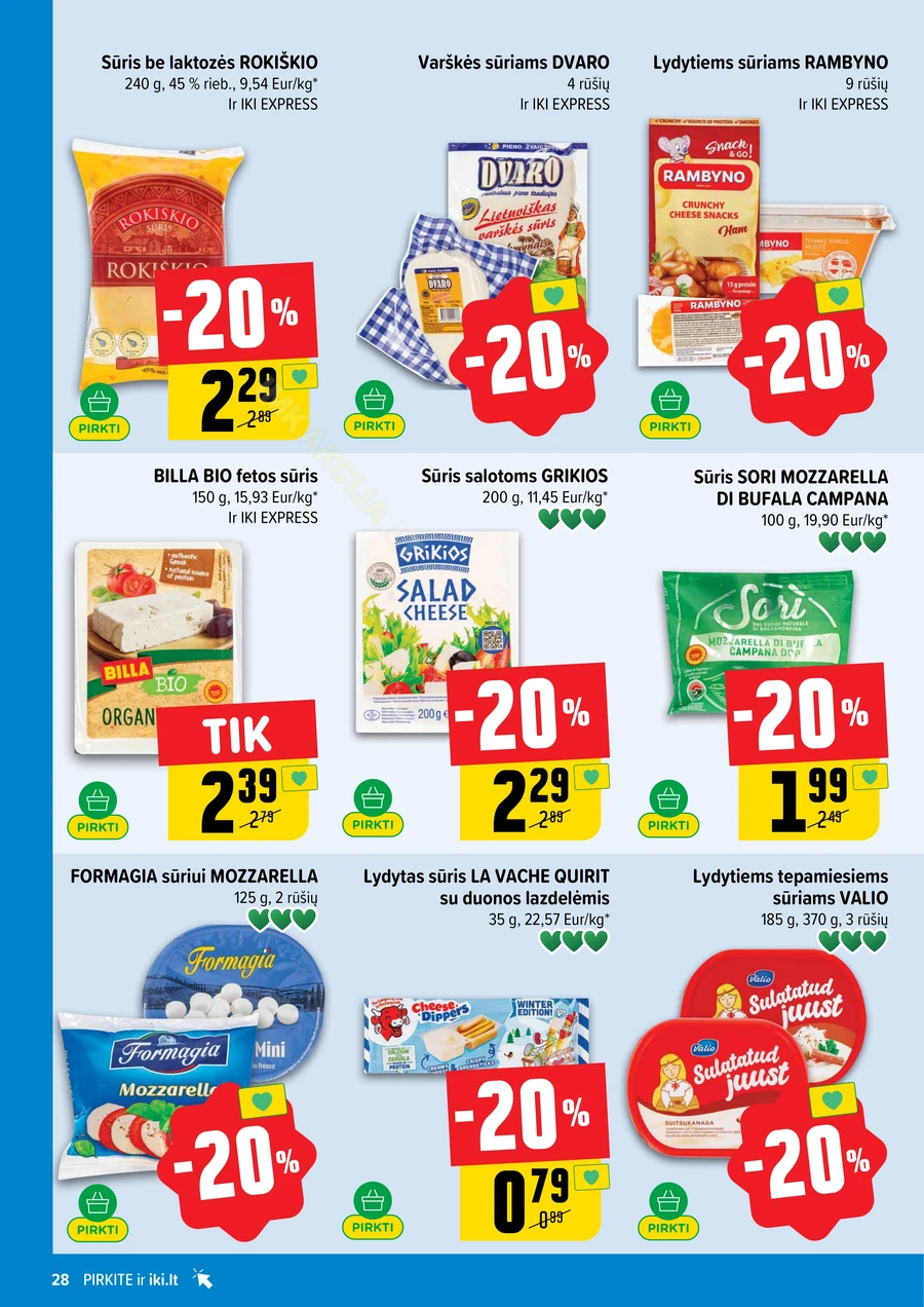 IKI SAVAITĖLĖ akcijų leidinys Nr. 20 puslapis 28