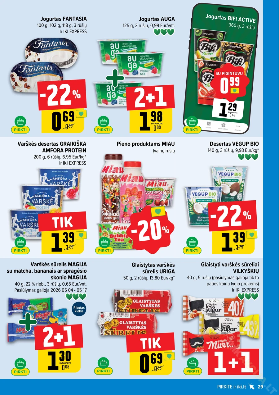 IKI SAVAITĖLĖ akcijų leidinys Nr. 20 puslapis 29