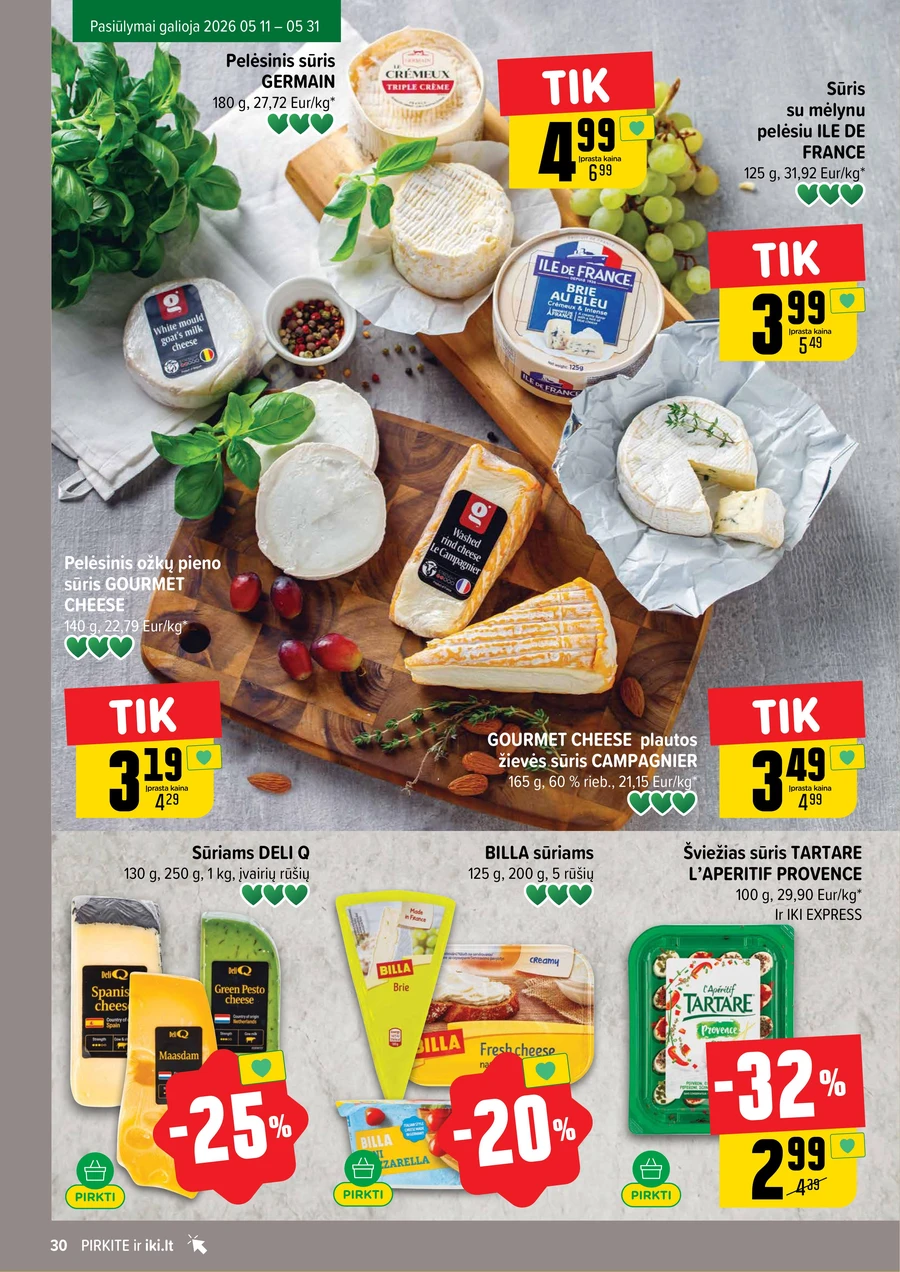 IKI SAVAITĖLĖ akcijų leidinys Nr. 20 puslapis 30