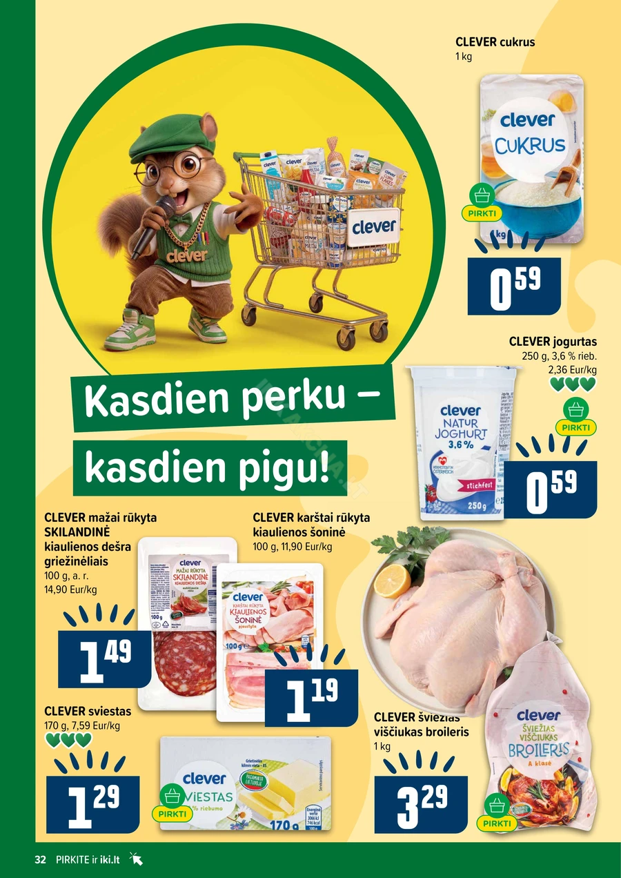 IKI SAVAITĖLĖ akcijų leidinys Nr. 20 puslapis 32