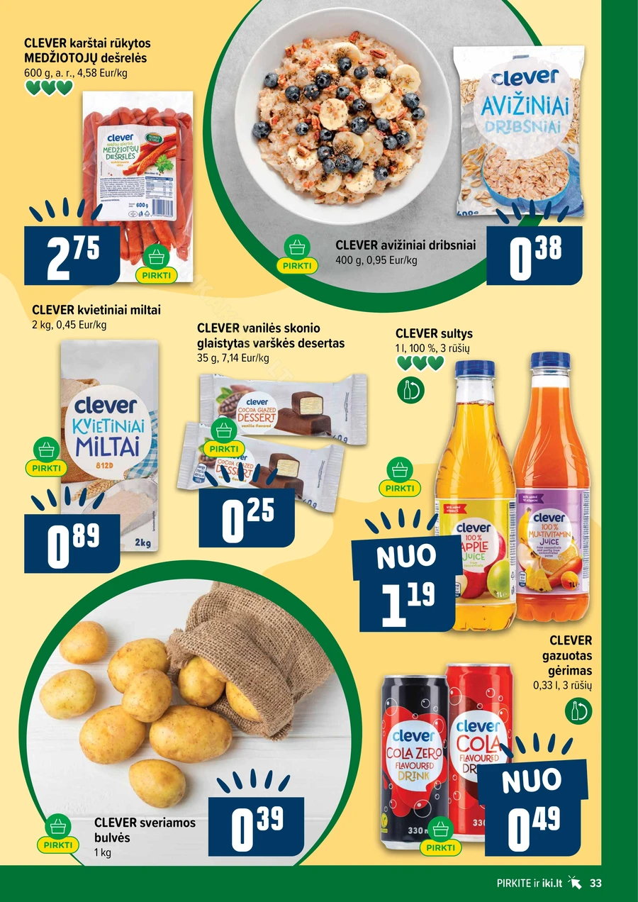 IKI SAVAITĖLĖ akcijų leidinys Nr. 20 puslapis 33