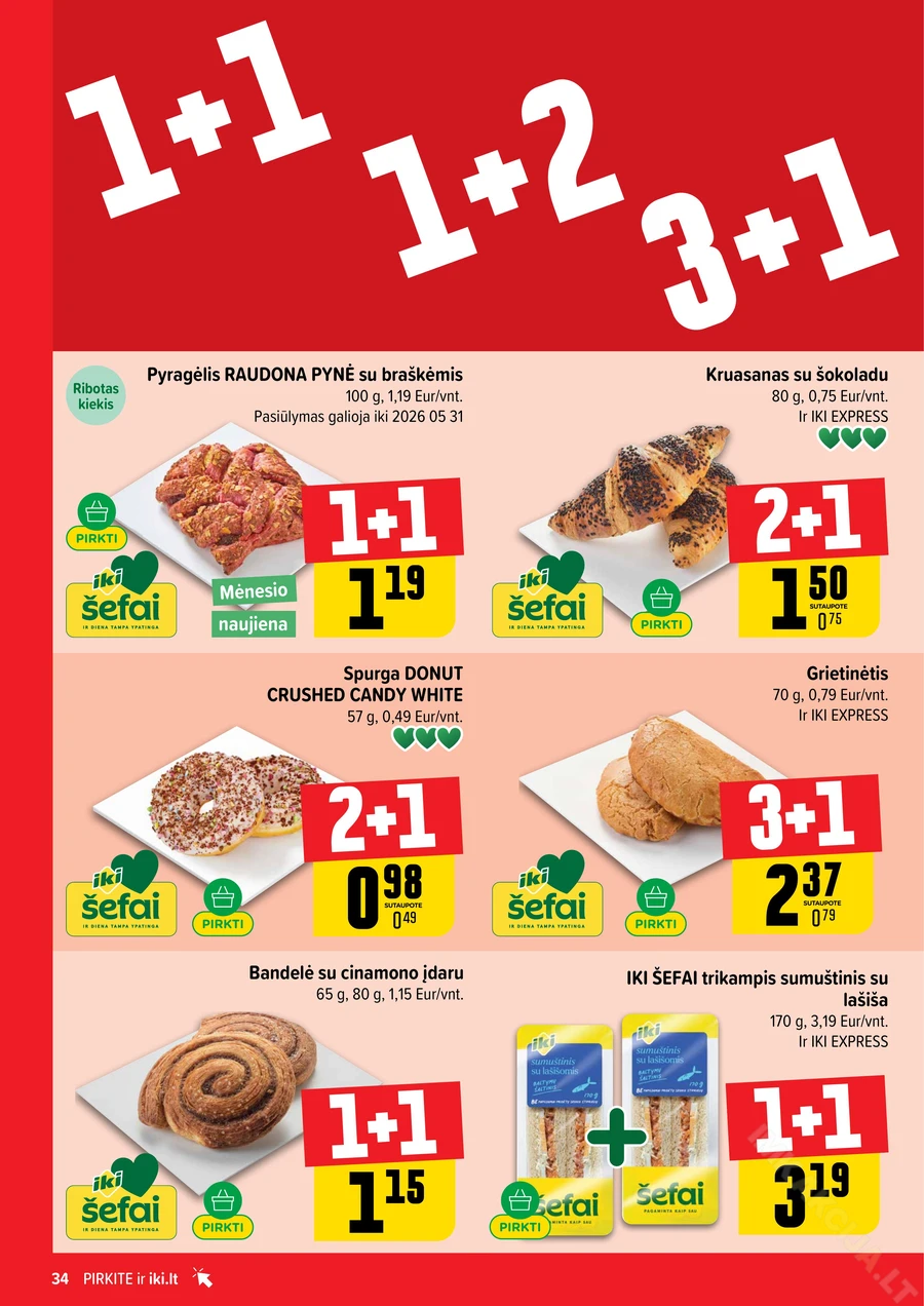IKI SAVAITĖLĖ akcijų leidinys Nr. 20 puslapis 34