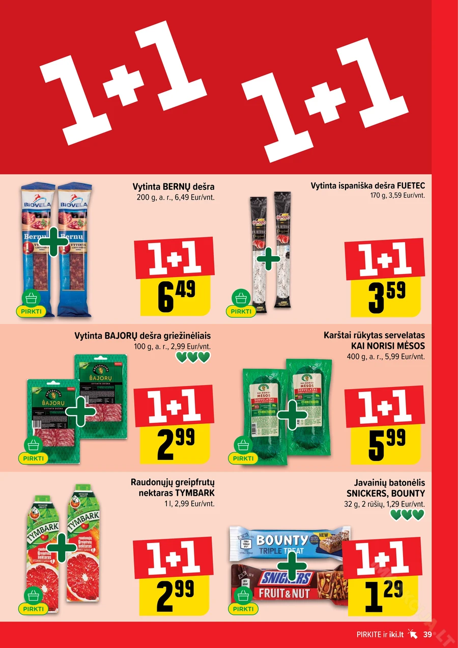 IKI SAVAITĖLĖ akcijų leidinys Nr. 20 puslapis 39