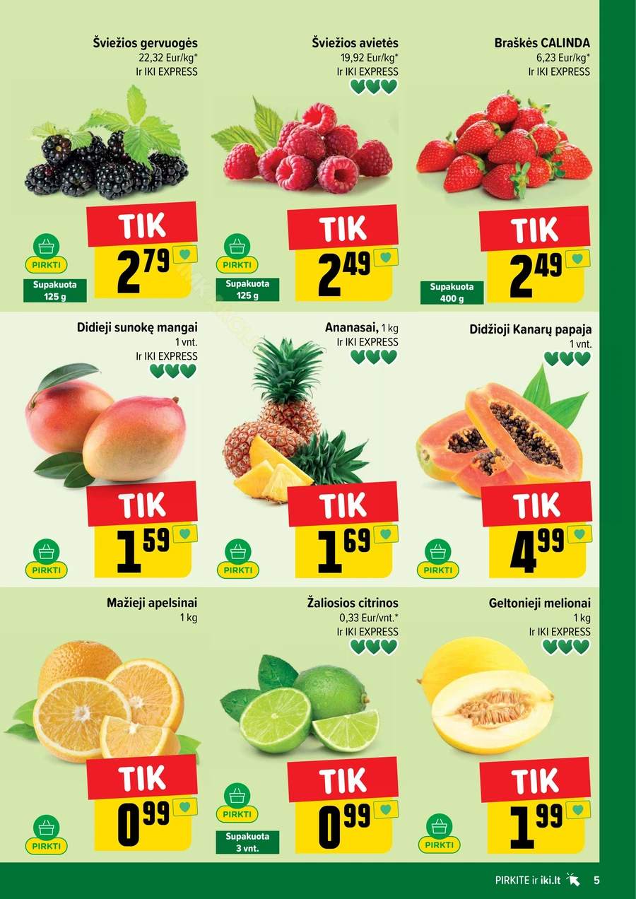IKI SAVAITĖLĖ akcijų leidinys Nr. 20 puslapis 5