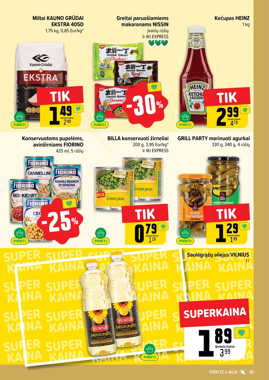 IKI SAVAITĖLĖ akcijų leidinys Nr. 20 puslapis 41