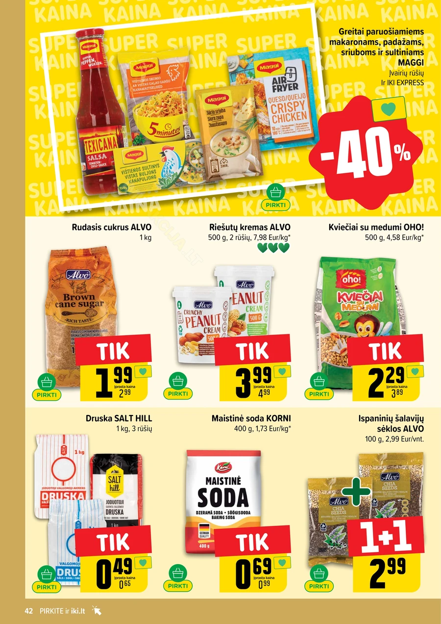 IKI SAVAITĖLĖ akcijų leidinys Nr. 20 puslapis 42