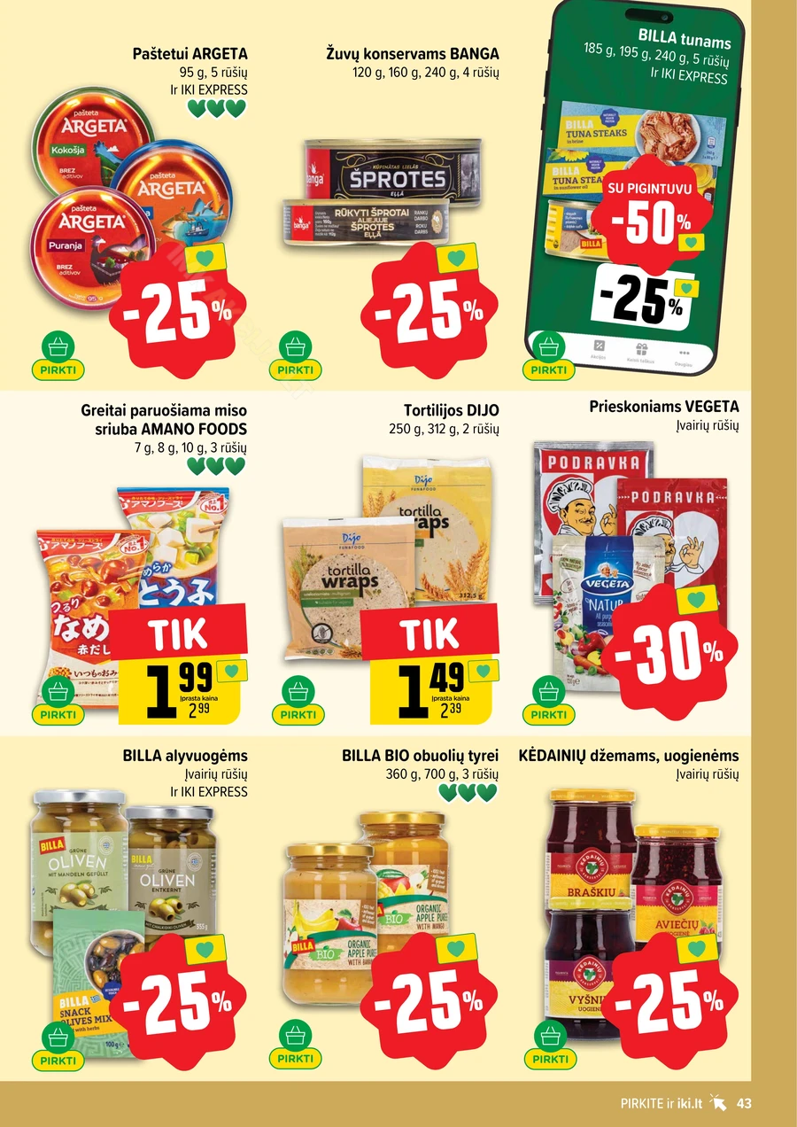 IKI SAVAITĖLĖ akcijų leidinys Nr. 20 puslapis 43