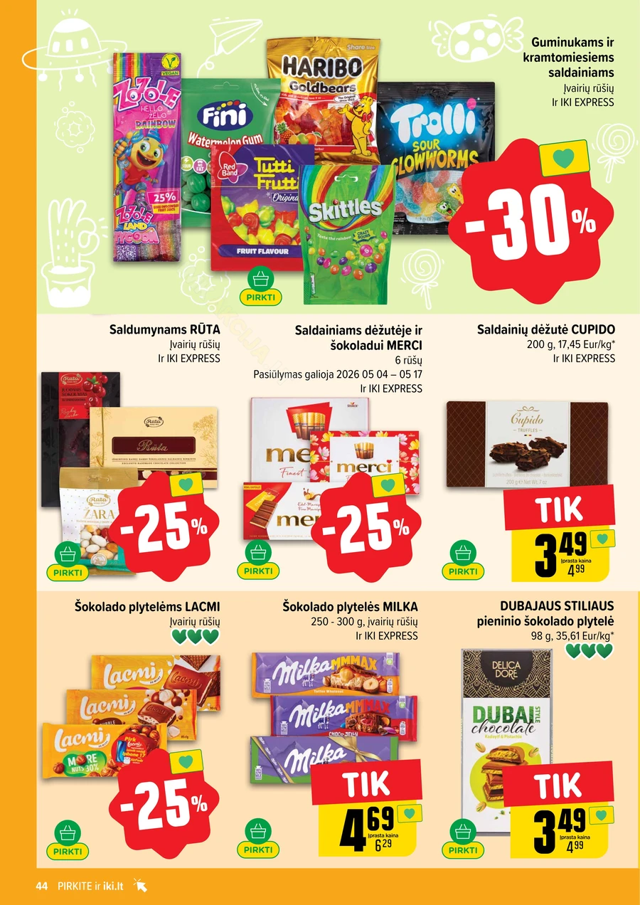 IKI SAVAITĖLĖ akcijų leidinys Nr. 20 puslapis 44