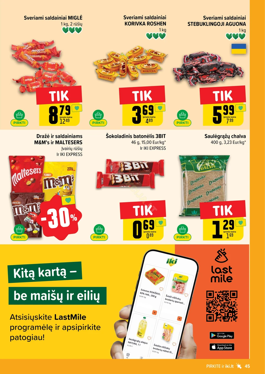 IKI SAVAITĖLĖ akcijų leidinys Nr. 20 puslapis 45