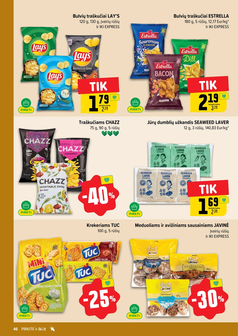 IKI SAVAITĖLĖ akcijų leidinys Nr. 20 puslapis 46