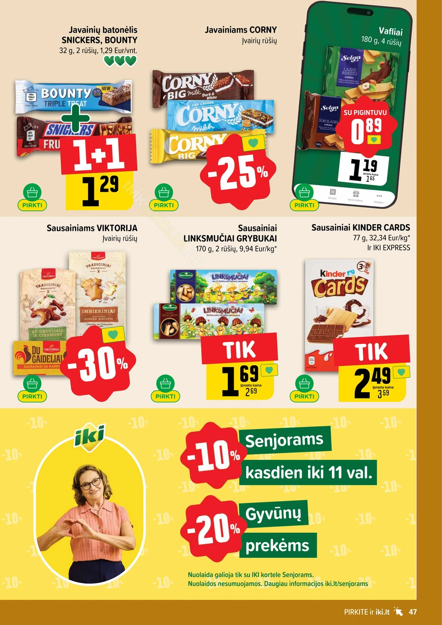 IKI SAVAITĖLĖ akcijų leidinys Nr. 20 puslapis 47