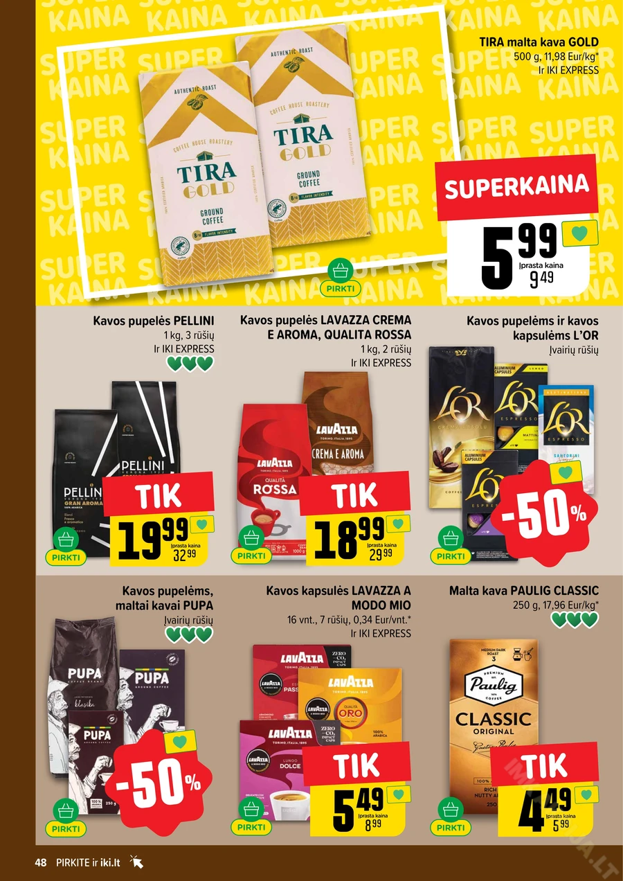 IKI SAVAITĖLĖ akcijų leidinys Nr. 20 puslapis 48