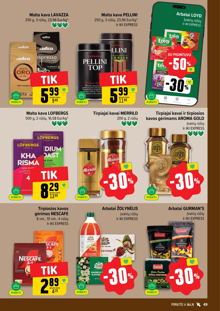IKI SAVAITĖLĖ akcijų leidinys Nr. 20 puslapis 49