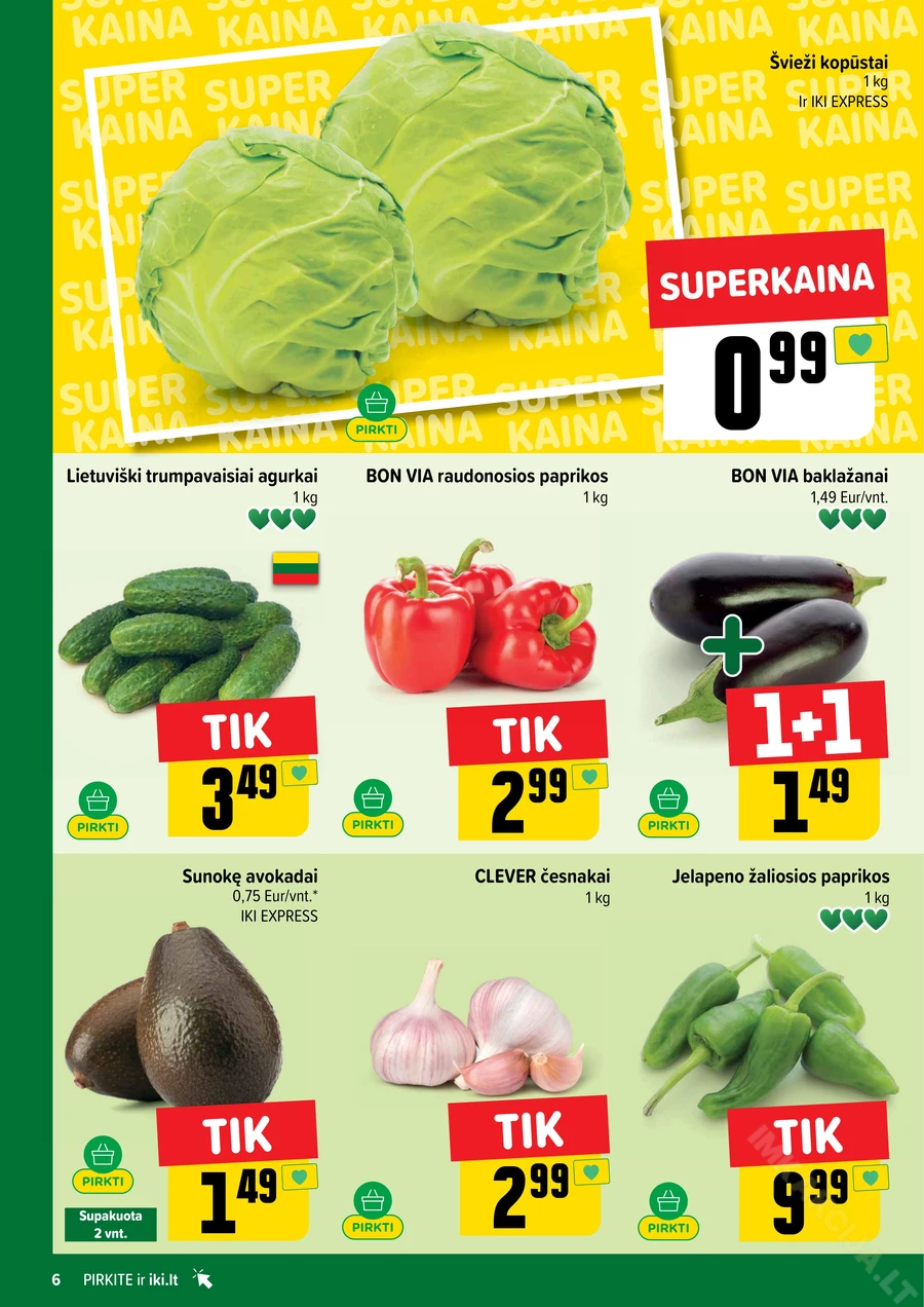 IKI SAVAITĖLĖ akcijų leidinys Nr. 20 puslapis 6