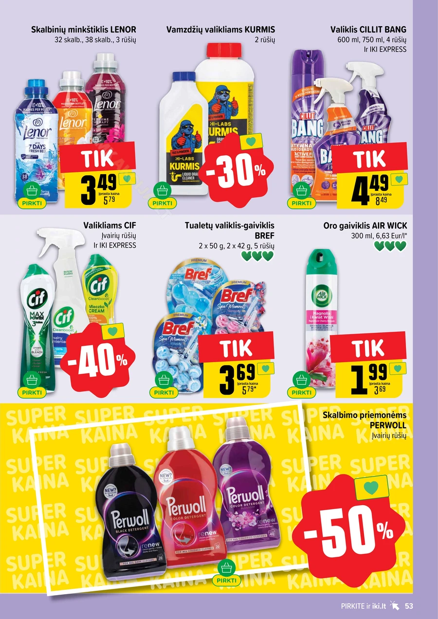 IKI SAVAITĖLĖ akcijų leidinys Nr. 20 puslapis 53