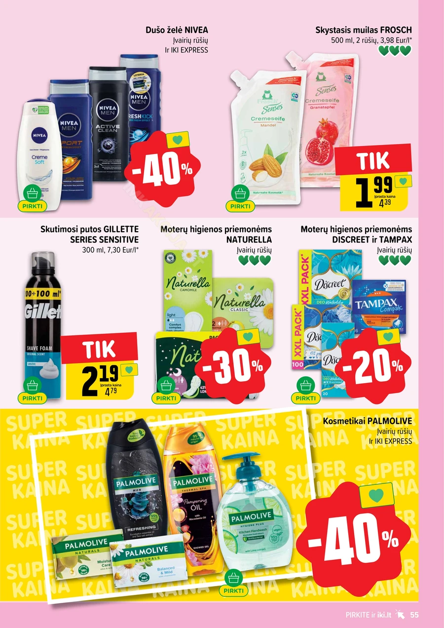 IKI SAVAITĖLĖ akcijų leidinys Nr. 20 puslapis 55