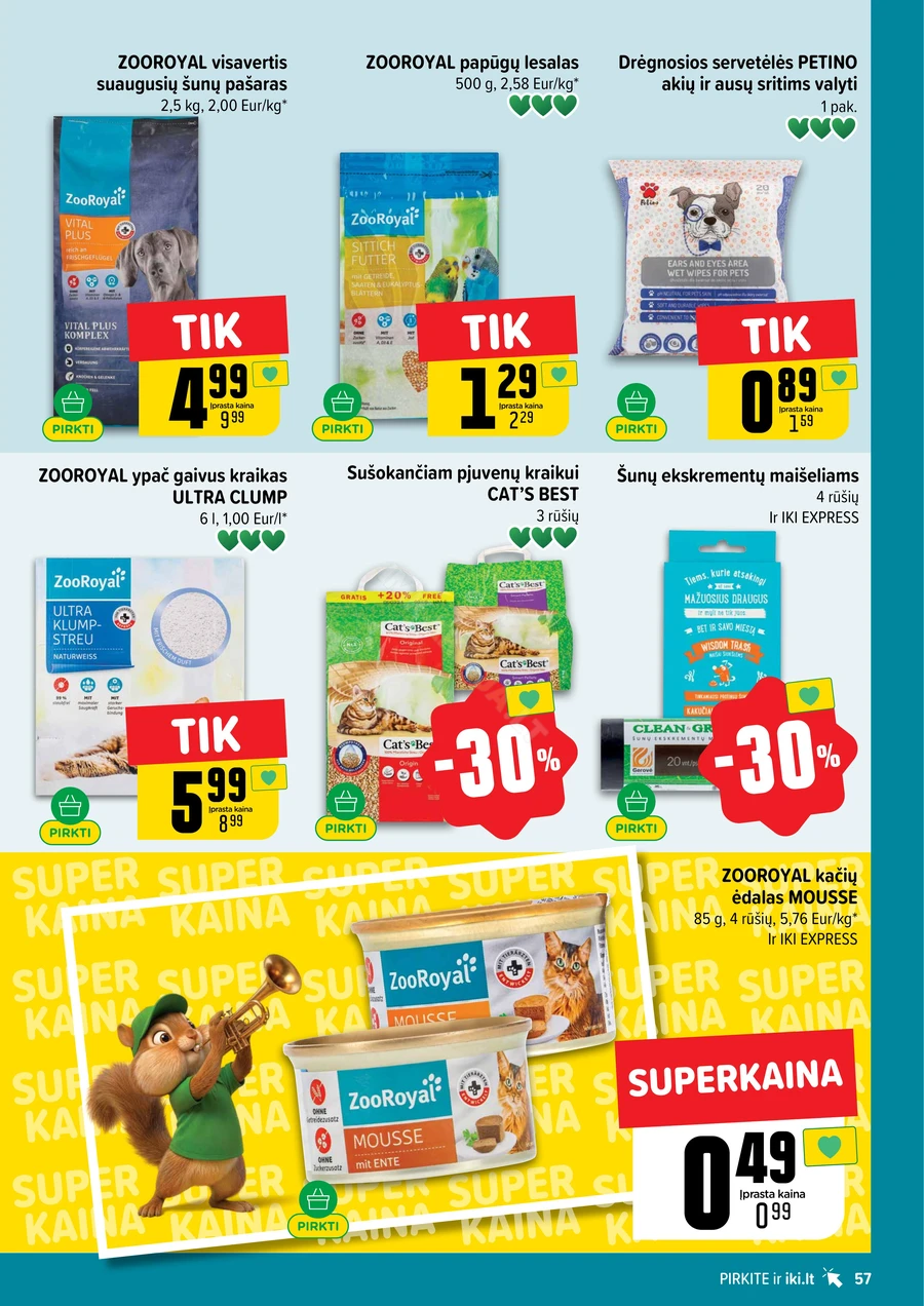 IKI SAVAITĖLĖ akcijų leidinys Nr. 20 puslapis 57