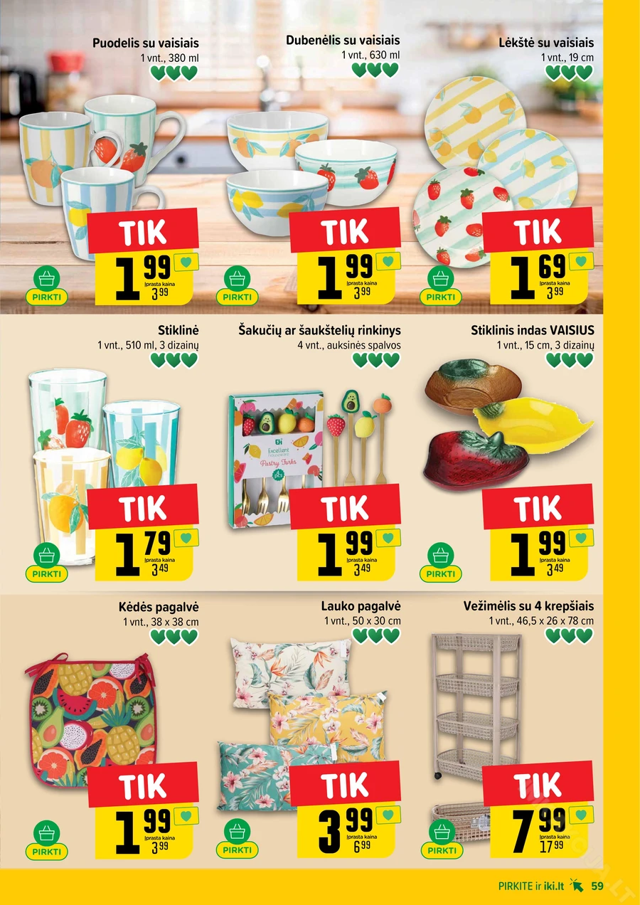 IKI SAVAITĖLĖ akcijų leidinys Nr. 20 puslapis 59