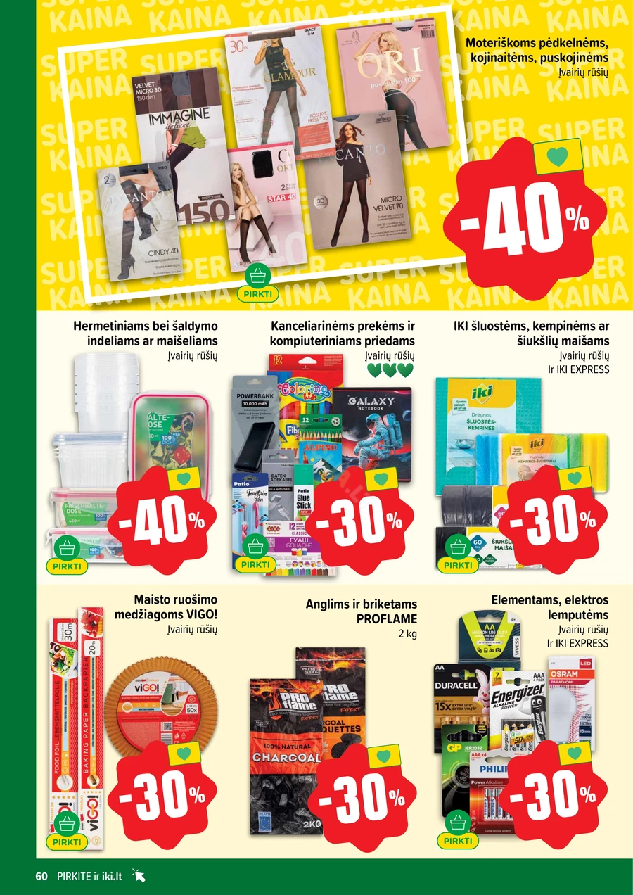 IKI SAVAITĖLĖ akcijų leidinys Nr. 20 puslapis 60