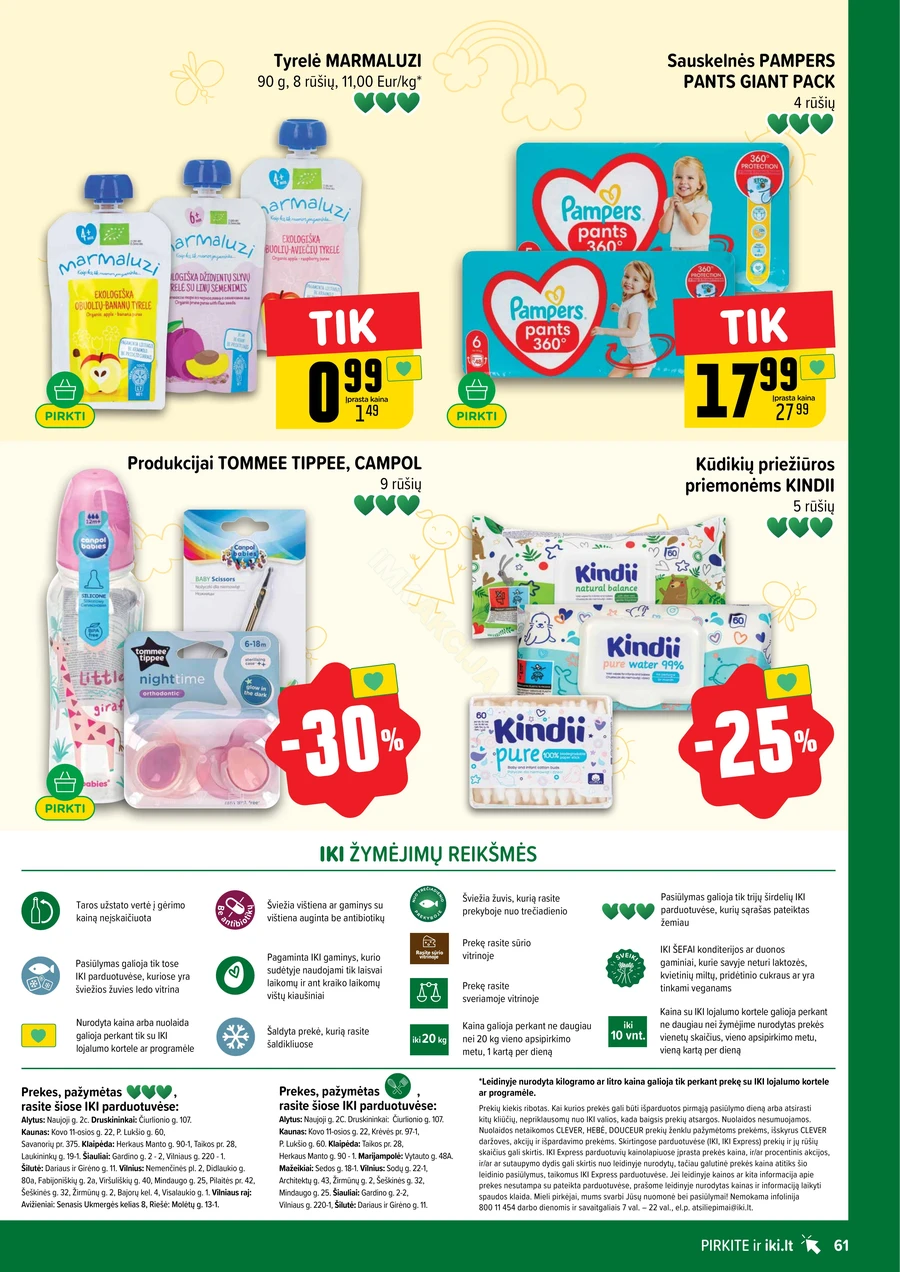 IKI SAVAITĖLĖ akcijų leidinys Nr. 20 puslapis 61