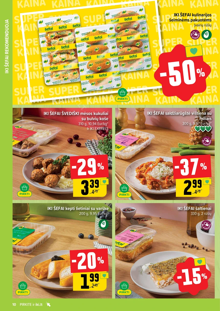 IKI SAVAITĖLĖ akcijų leidinys Nr. 20 puslapis 10