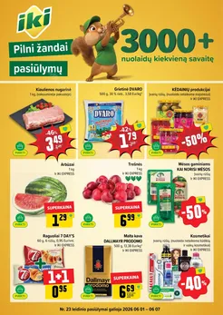 IKI SAVAITĖLĖ akcijų leidinys Nr. 23