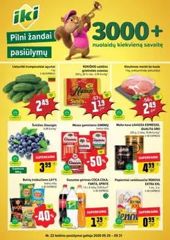 IKI SAVAITĖLĖ akcijų leidinys Nr. 22