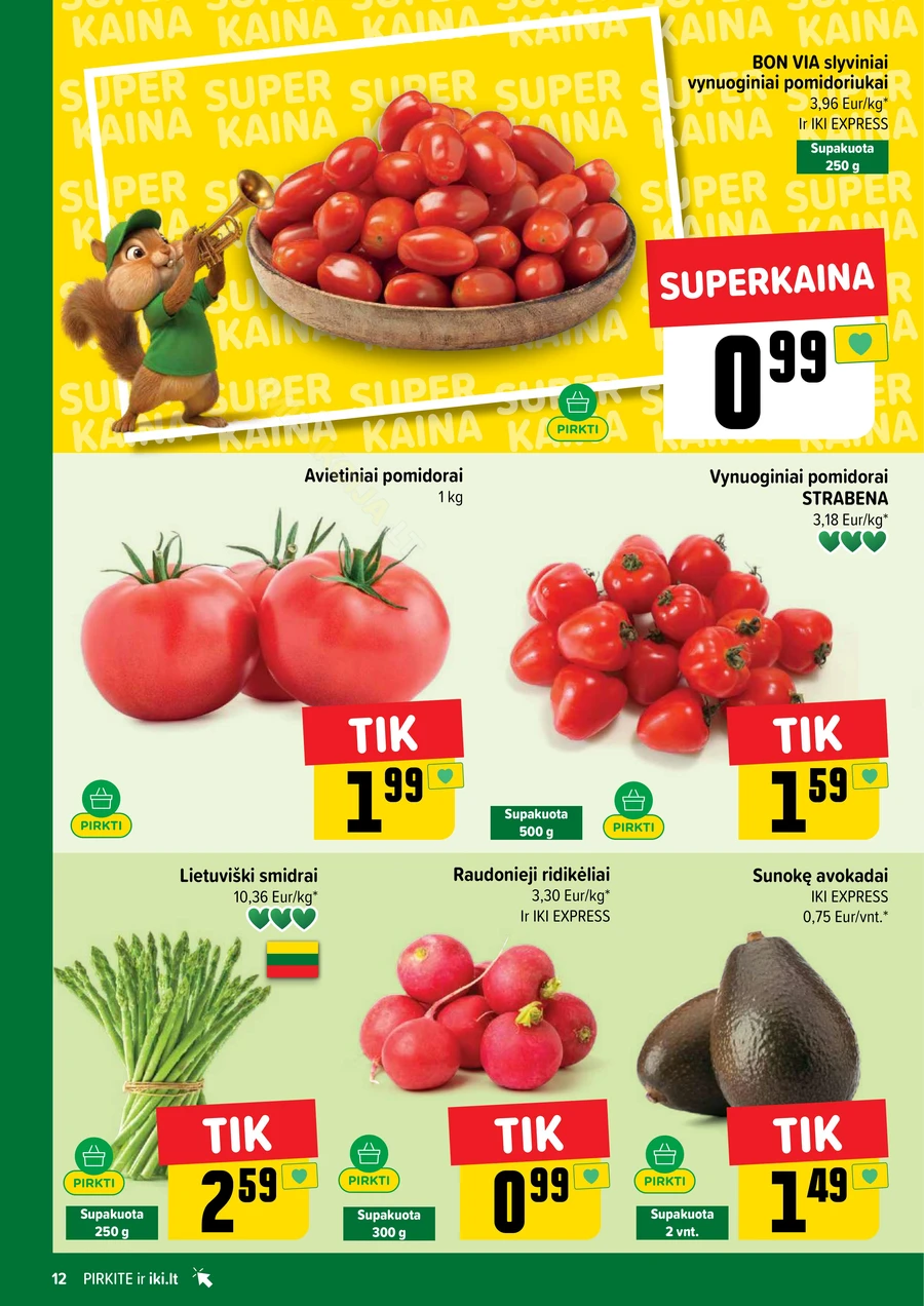 IKI SAVAITĖLĖ akcijų leidinys Nr. 25 puslapis 12