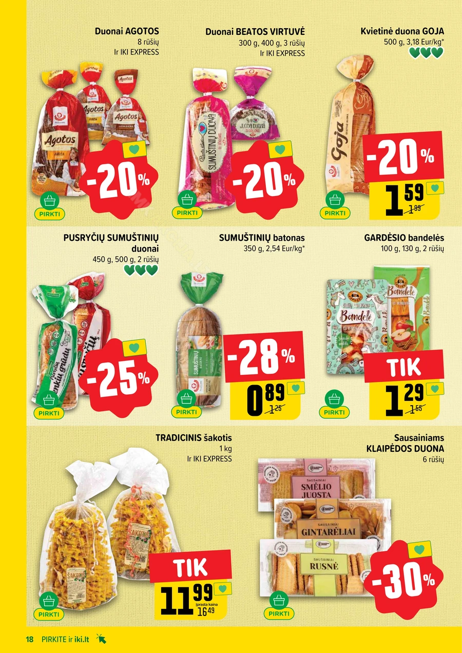 IKI SAVAITĖLĖ akcijų leidinys Nr. 25 puslapis 18