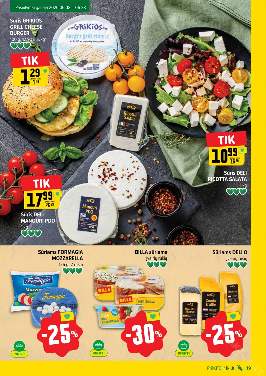 IKI SAVAITĖLĖ akcijų leidinys Nr. 25 puslapis 19