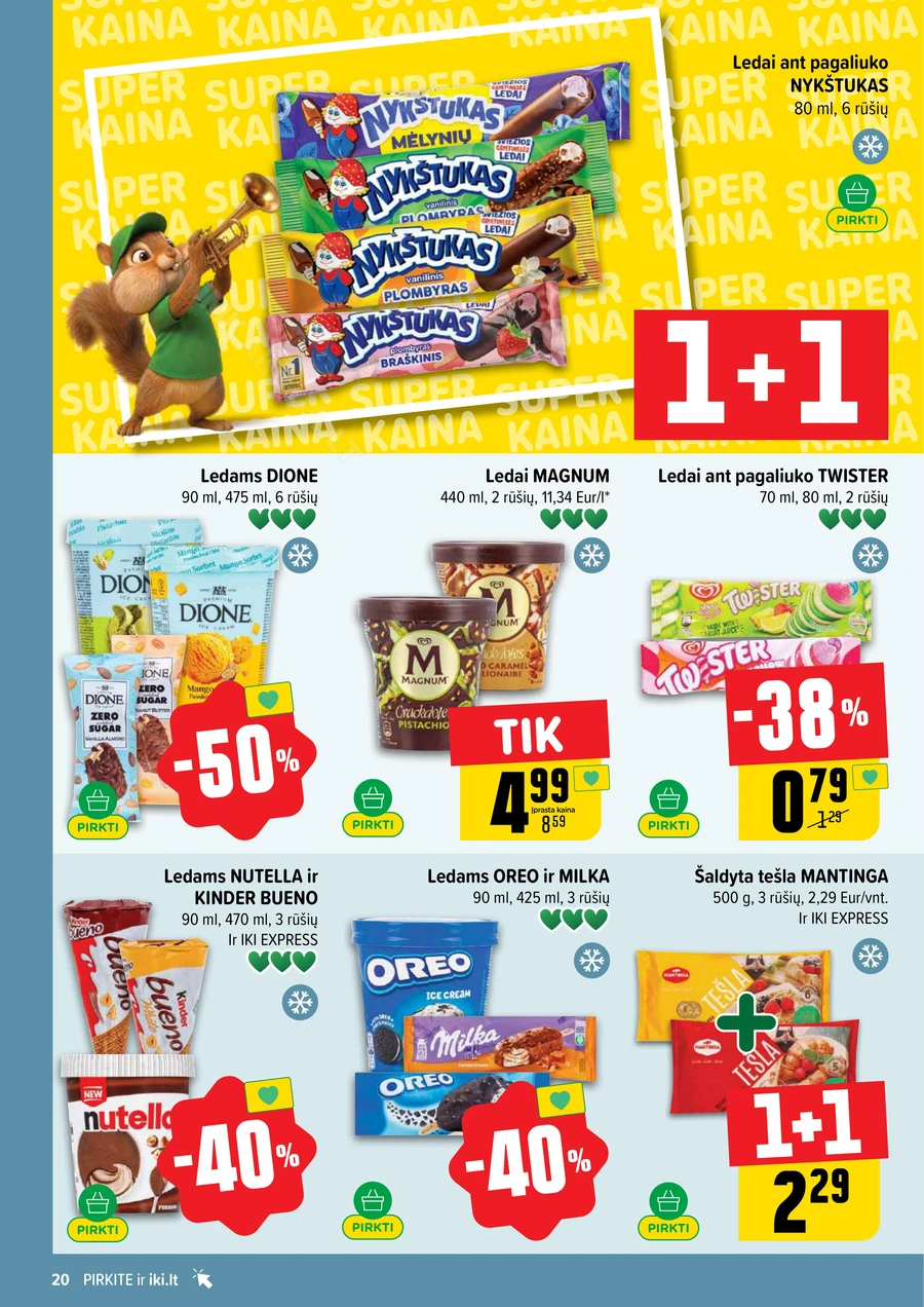 IKI SAVAITĖLĖ akcijų leidinys Nr. 25 puslapis 20