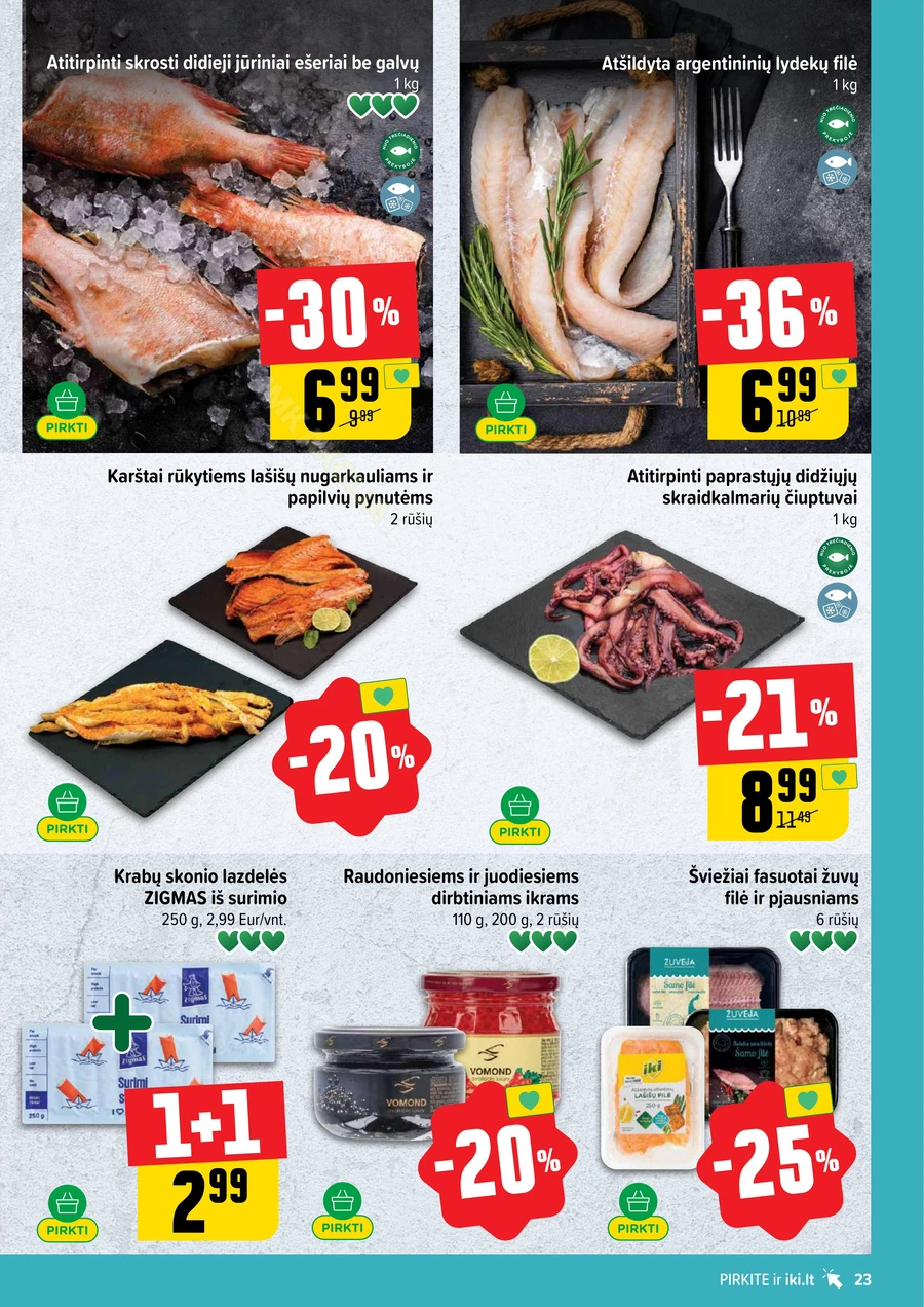 IKI SAVAITĖLĖ akcijų leidinys Nr. 25 puslapis 23