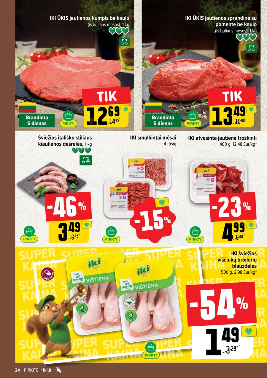 IKI SAVAITĖLĖ akcijų leidinys Nr. 25 puslapis 24