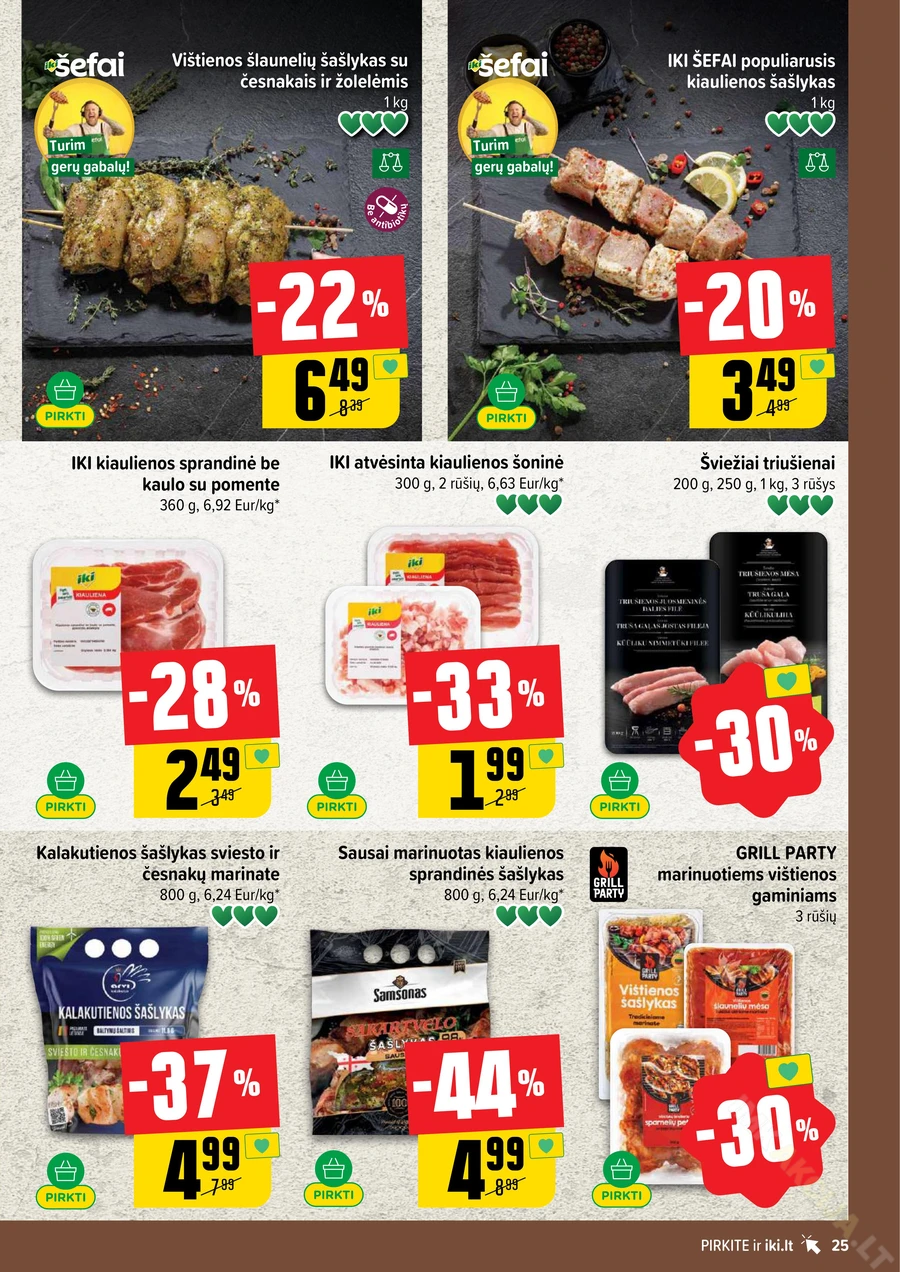 IKI SAVAITĖLĖ akcijų leidinys Nr. 25 puslapis 25