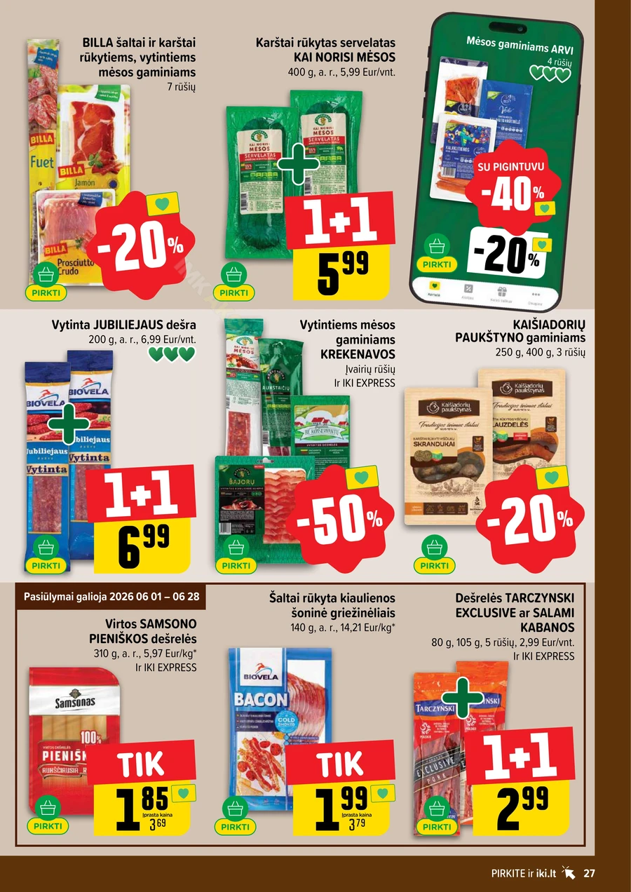 IKI SAVAITĖLĖ akcijų leidinys Nr. 25 puslapis 27