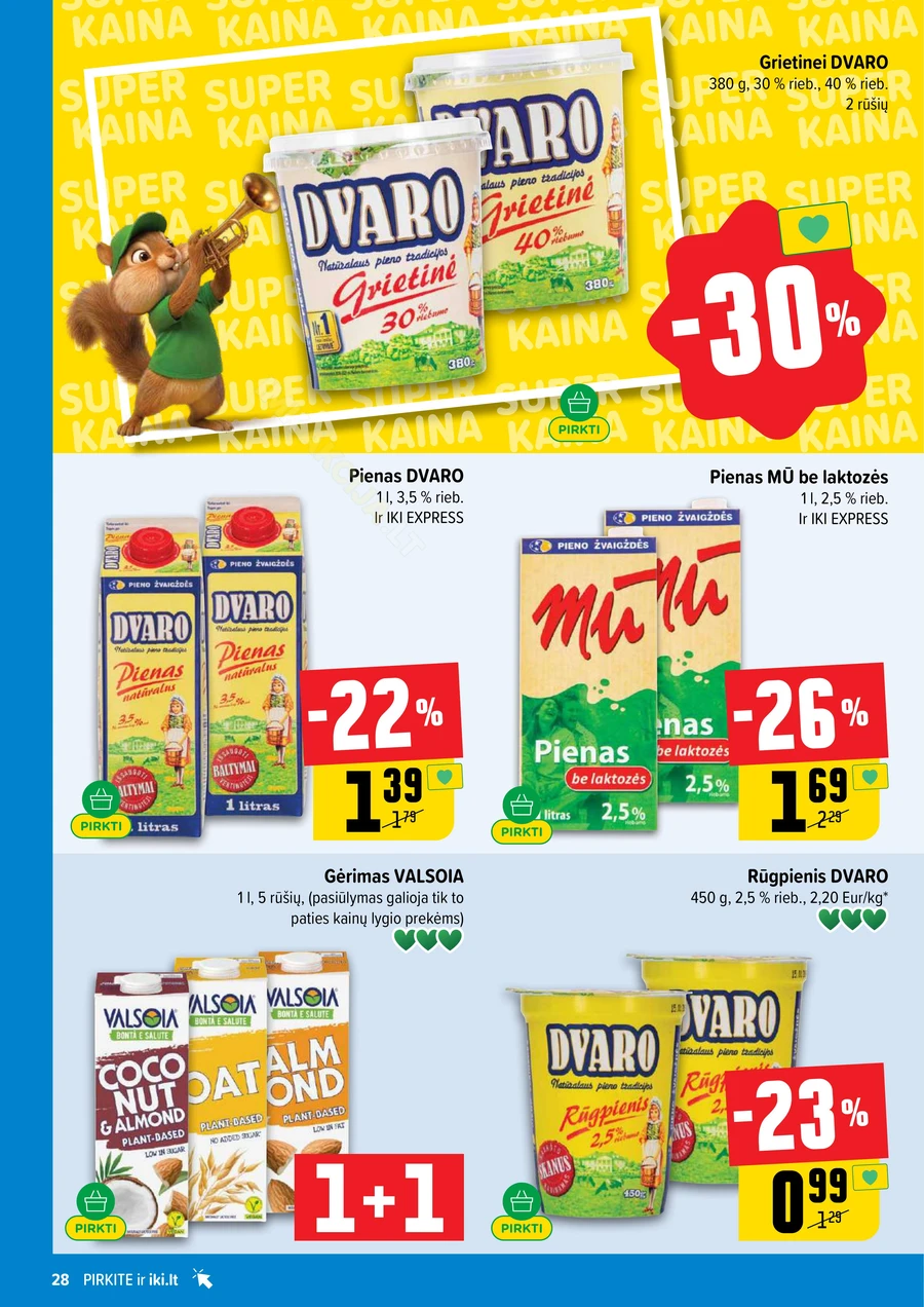IKI SAVAITĖLĖ akcijų leidinys Nr. 25 puslapis 28