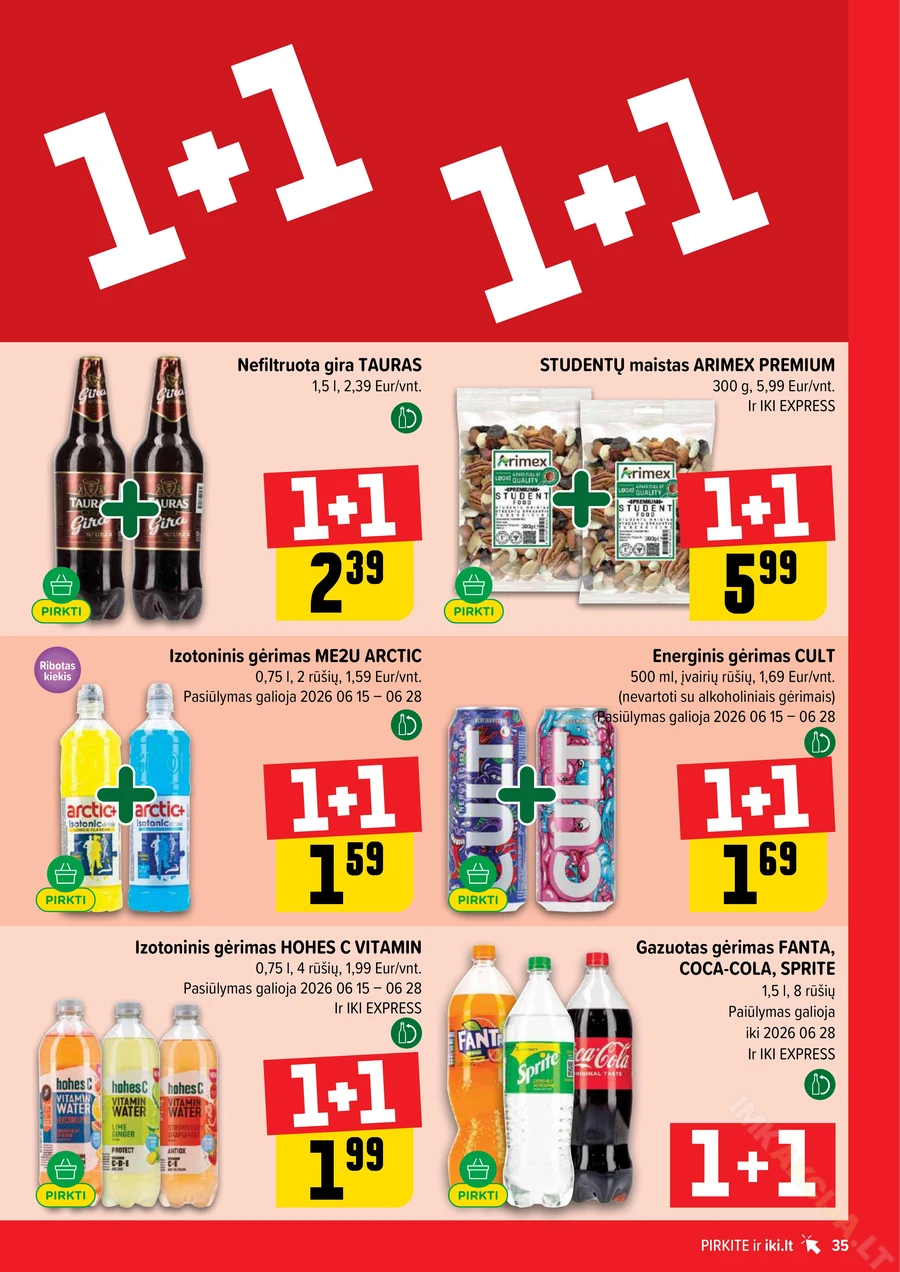 IKI SAVAITĖLĖ akcijų leidinys Nr. 25 puslapis 35
