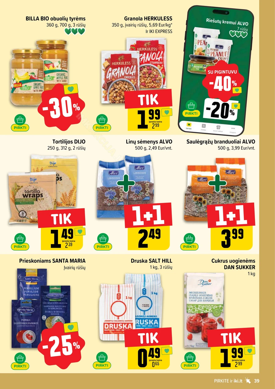IKI SAVAITĖLĖ akcijų leidinys Nr. 25 puslapis 39