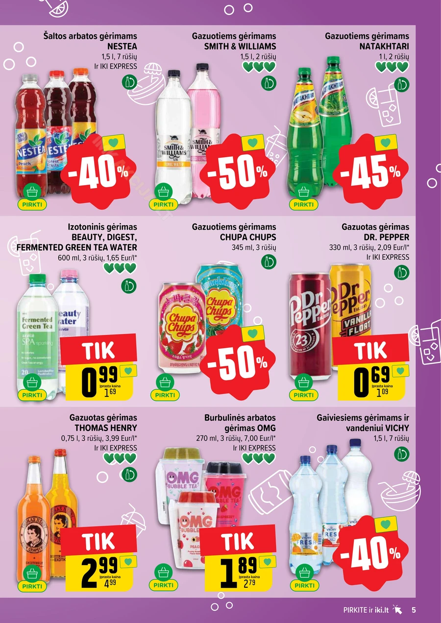 IKI SAVAITĖLĖ akcijų leidinys Nr. 25 puslapis 5