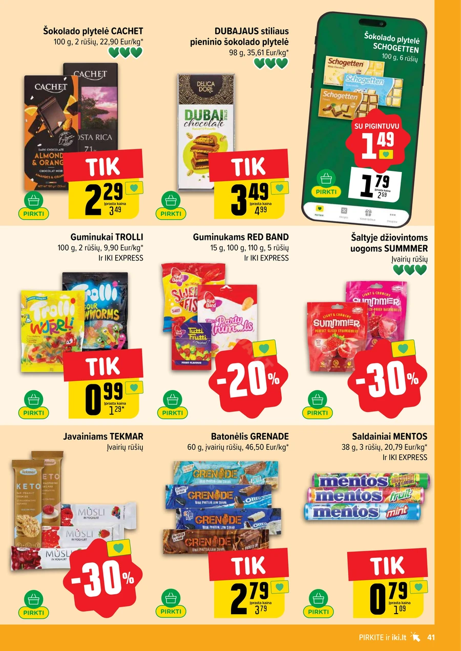 IKI SAVAITĖLĖ akcijų leidinys Nr. 25 puslapis 41