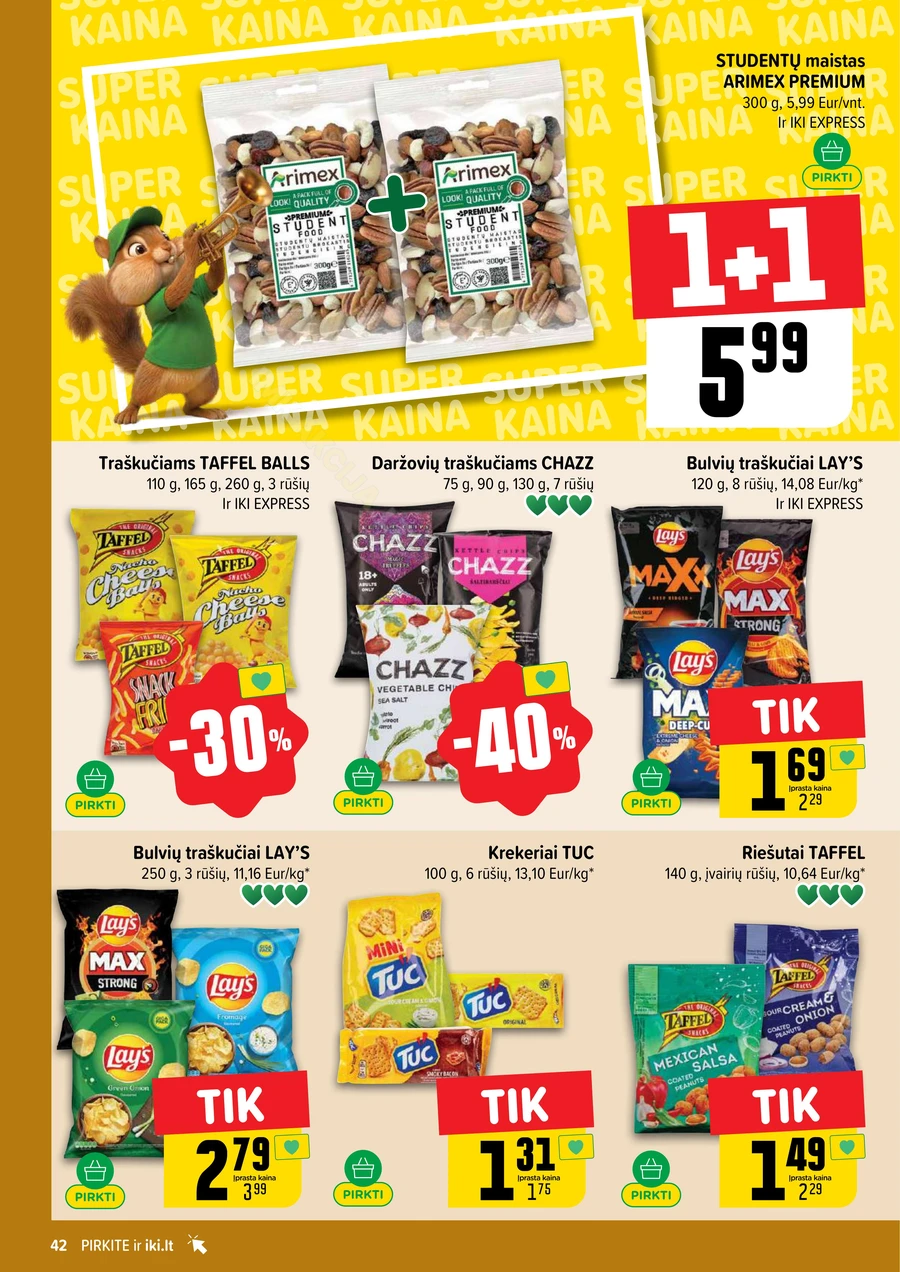 IKI SAVAITĖLĖ akcijų leidinys Nr. 25 puslapis 42