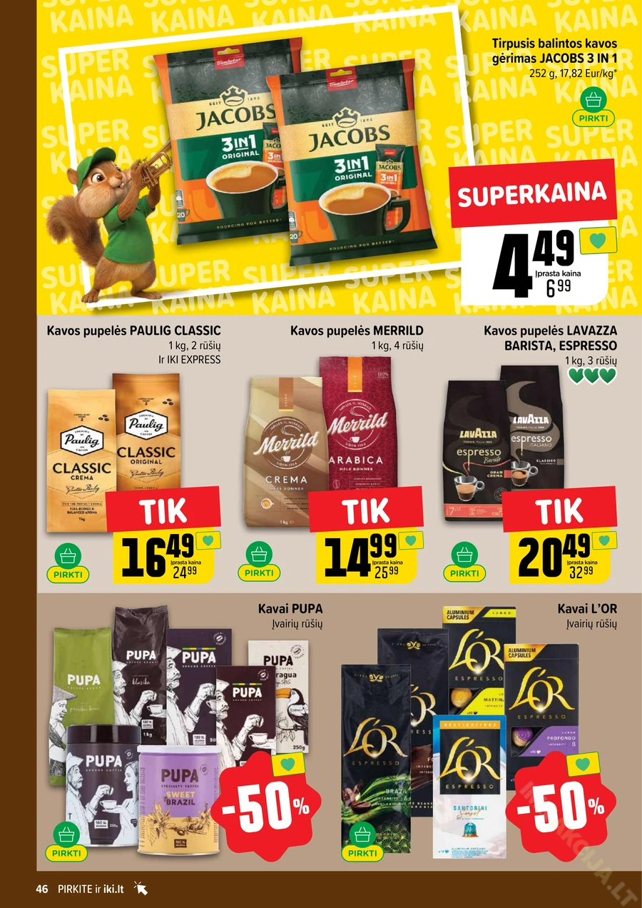 IKI SAVAITĖLĖ akcijų leidinys Nr. 25 puslapis 46