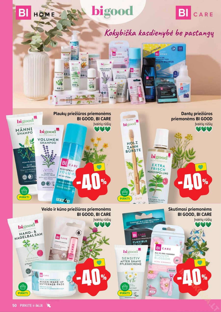 IKI SAVAITĖLĖ akcijų leidinys Nr. 25 puslapis 50