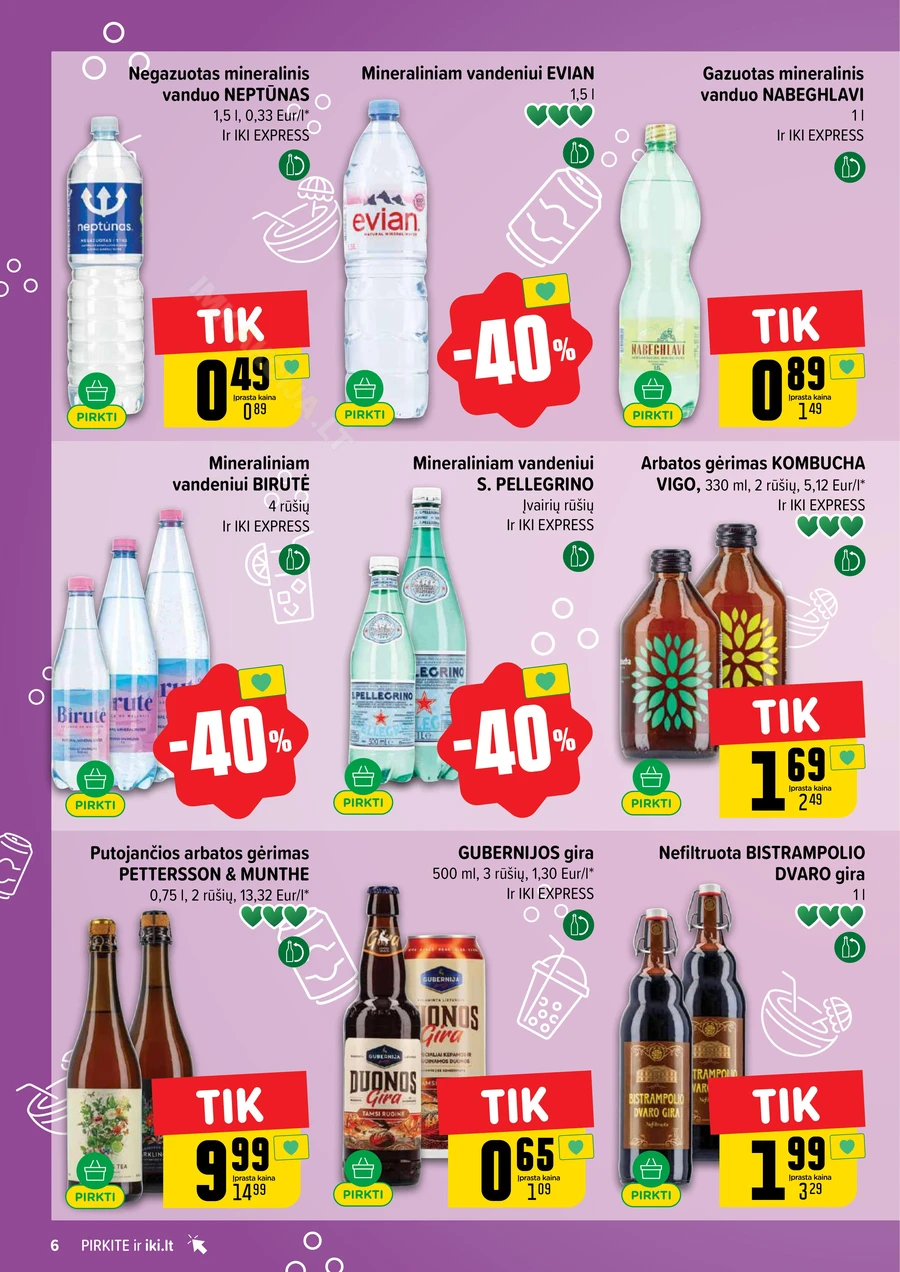 IKI SAVAITĖLĖ akcijų leidinys Nr. 25 puslapis 6
