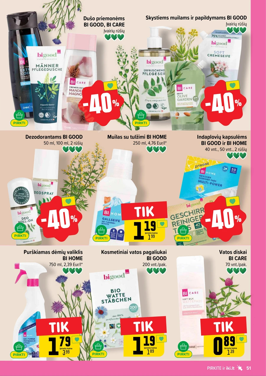 IKI SAVAITĖLĖ akcijų leidinys Nr. 25 puslapis 51
