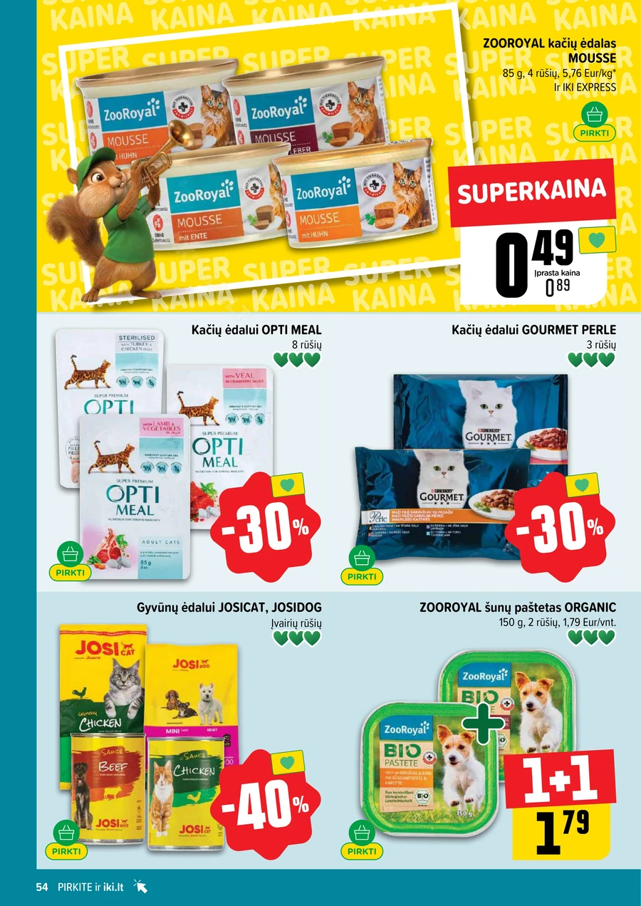 IKI SAVAITĖLĖ akcijų leidinys Nr. 25 puslapis 54