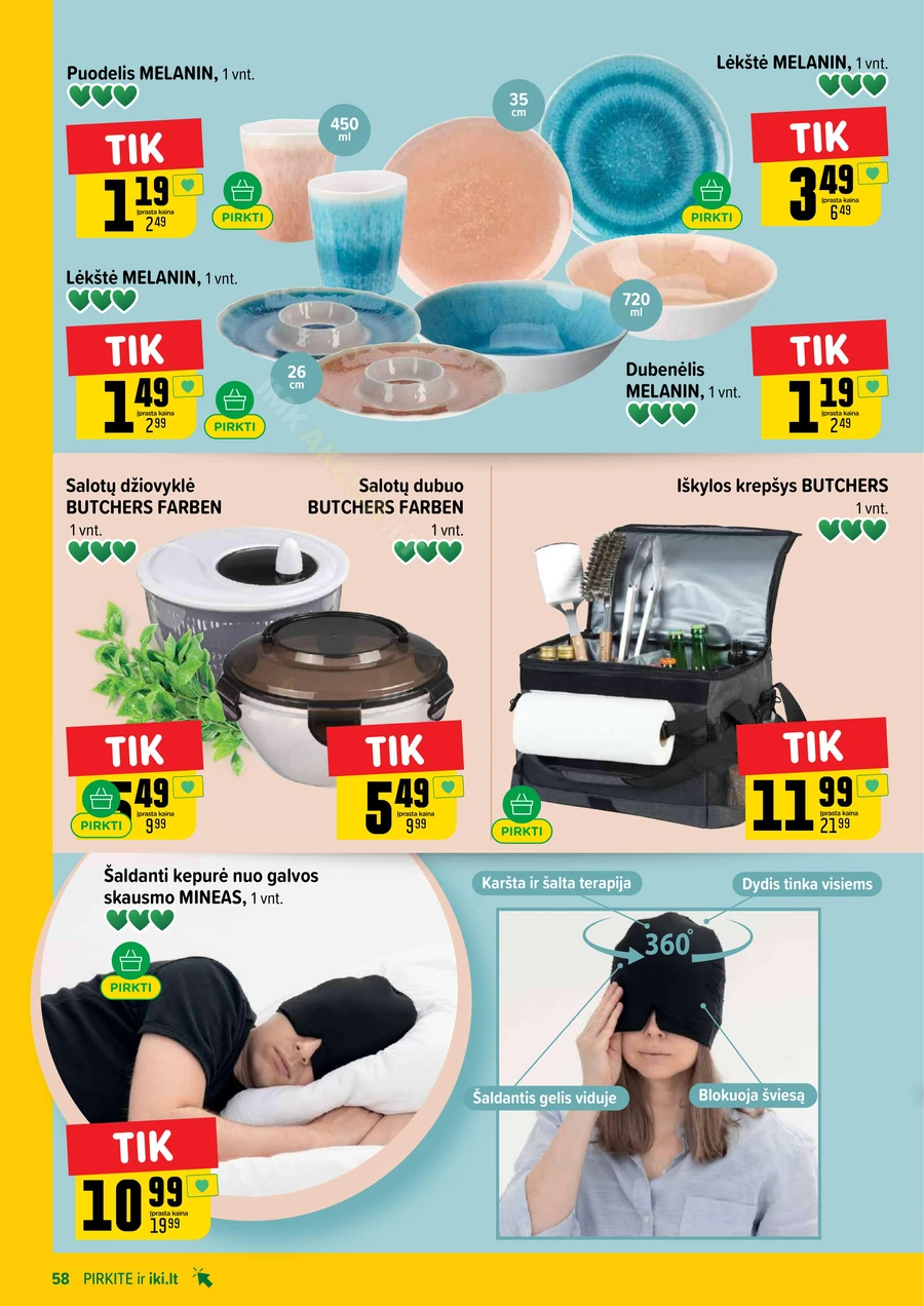 IKI SAVAITĖLĖ akcijų leidinys Nr. 25 puslapis 58