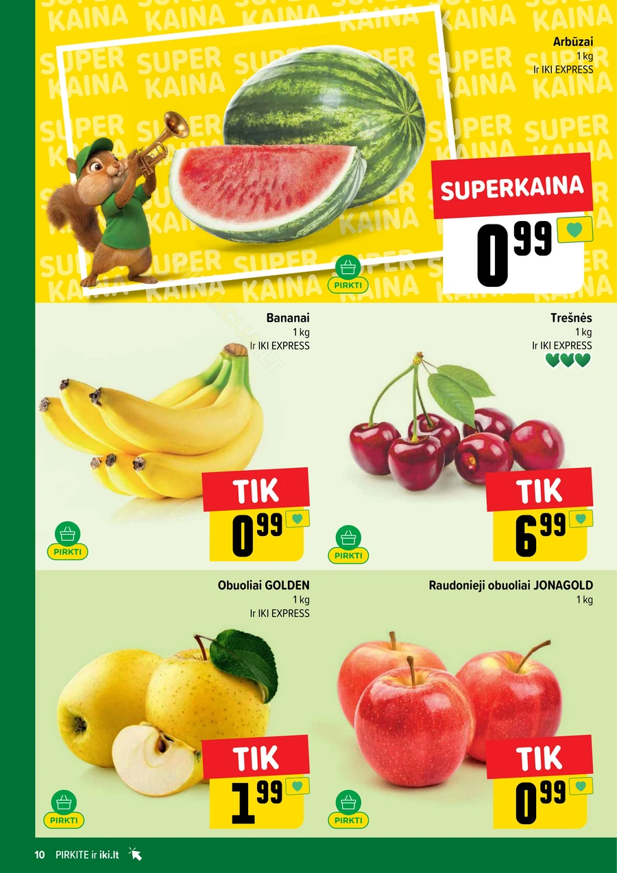 IKI SAVAITĖLĖ akcijų leidinys Nr. 25 puslapis 10